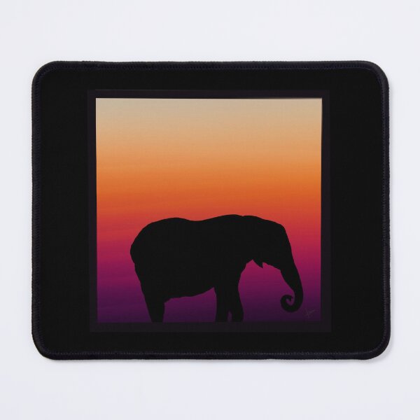 Item preview, Golden Hour Giant - Savanna Silhouette - African Sunset Dream designed and sold by PeterJaxx.