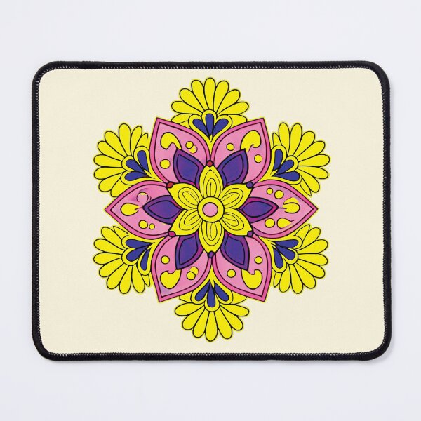 Item preview, Folk Mandala designed and sold by CharlottePlaceArt.