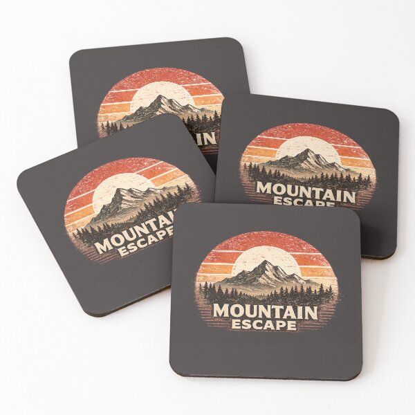 Item preview, Vintage Mountain Escape Retro Outdoor Adventure Graphic designed and sold by JustResultsCo.