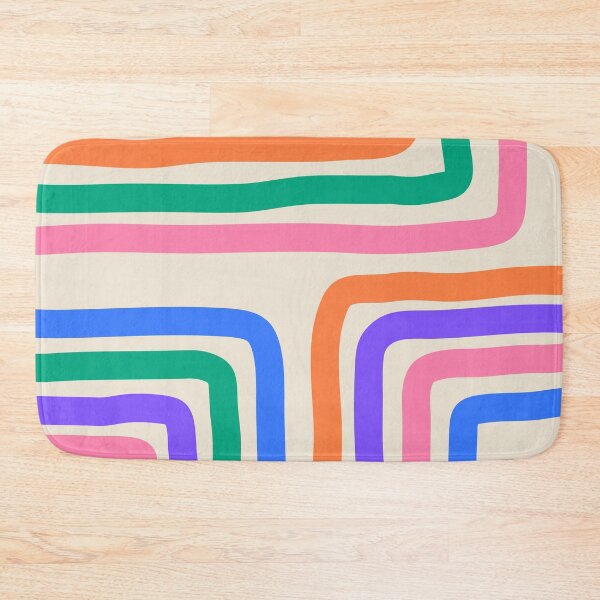 Item preview, Bright Colorful Abstract Line Art designed and sold by soheedesigns.