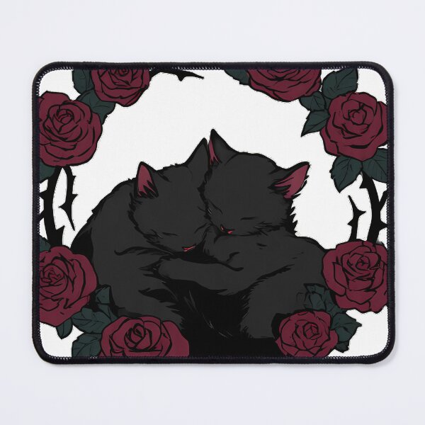 Item preview, Black Rose Wreath Cuddle designed and sold by IllumeInk.