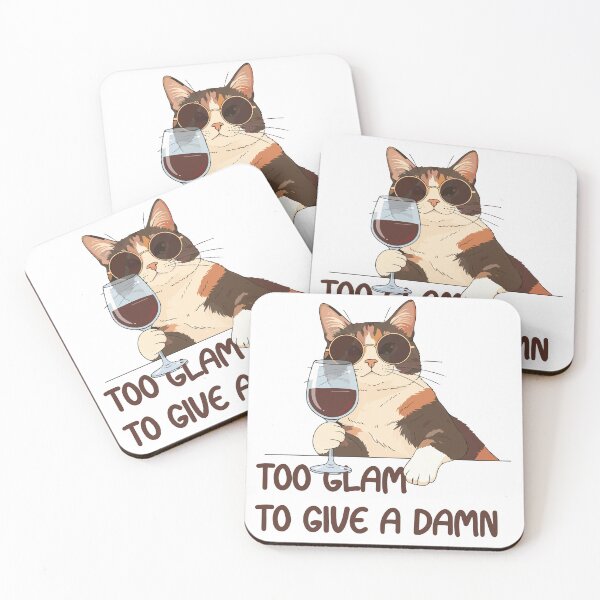 Item preview, Too Glam to give a DAMN designed and sold by Creative Owlet.