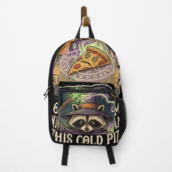 Item preview, Raccoon Necromancer Reviving a Slice of Pizza designed and sold by Dream Capsules.
