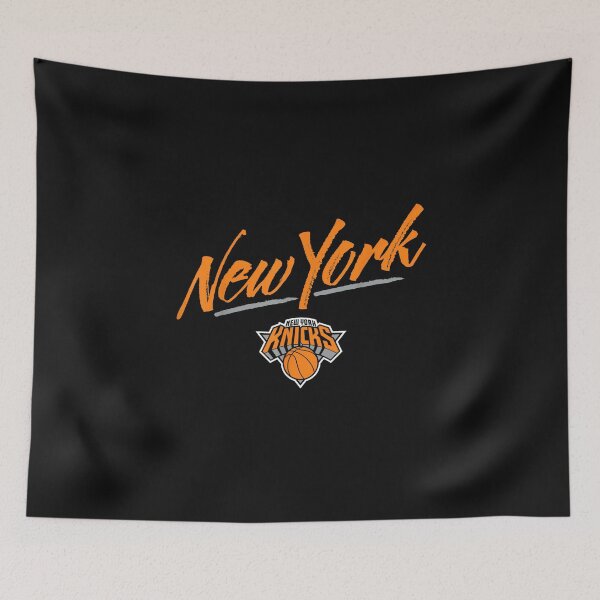 Item preview, New York Orange Blue Basketball Script Classic T-Shirt designed and sold by Young-Vibes.
