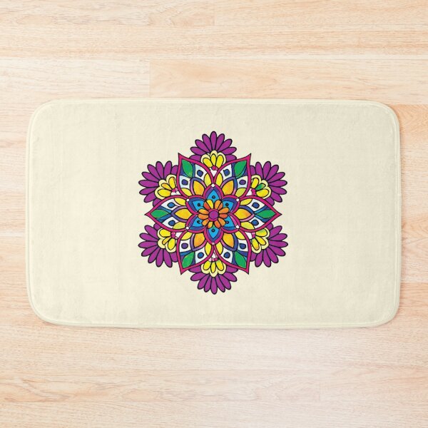 Item preview, Folk Mandala designed and sold by CharlottePlaceArt.
