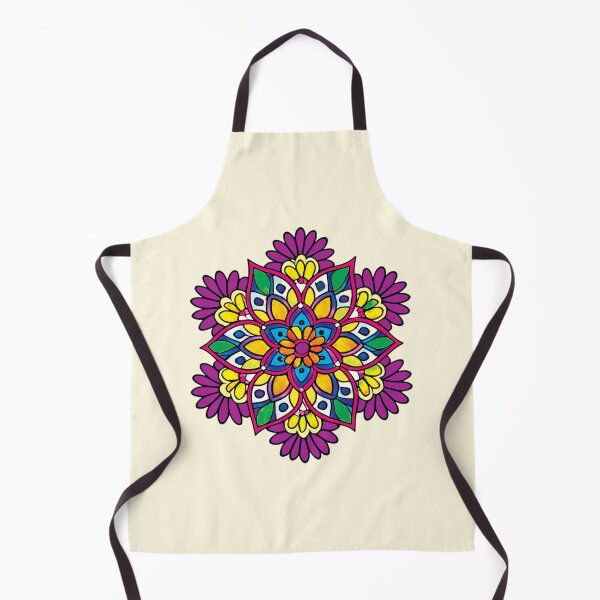 Item preview, Folk Mandala designed and sold by CharlottePlaceArt.