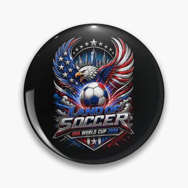 Item preview, USA, Eagle and football: patriotic emblem designed and sold by Imprearte.