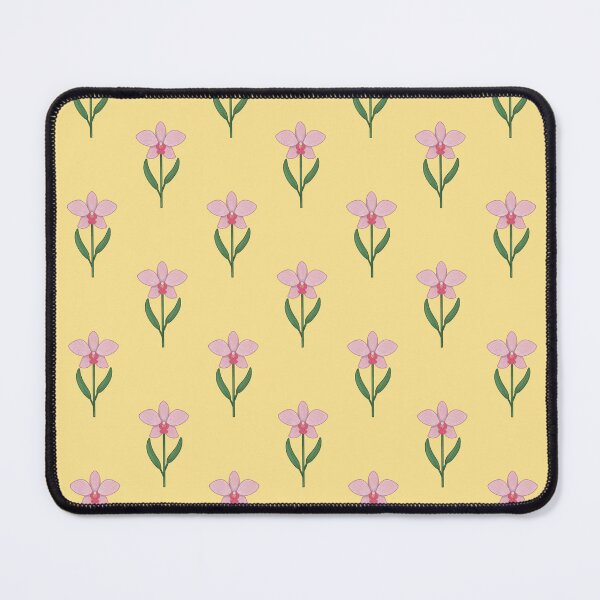Item preview, Yellow Orchid Floral Pattern designed and sold by creartdsign.
