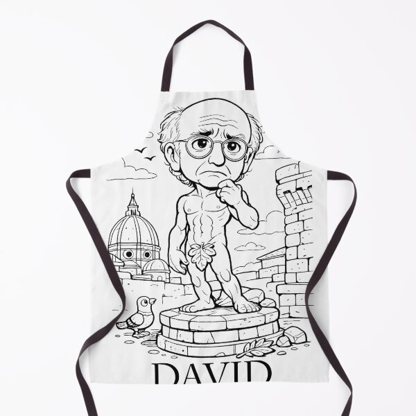 Item preview, David Larry Inspired Renaissance Art Funny T-Shirt | Florence Humor Tee designed and sold by ToastDesign.