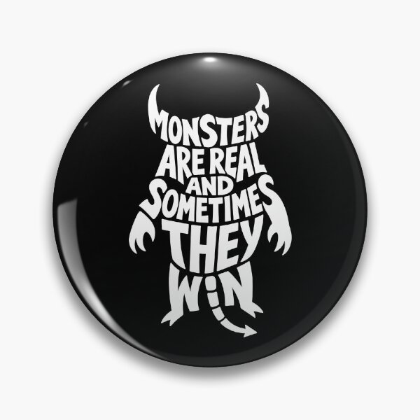 Item preview, Monster Quote Typography T-Shirt | Dark Humor designed and sold by Kaurisdigital.