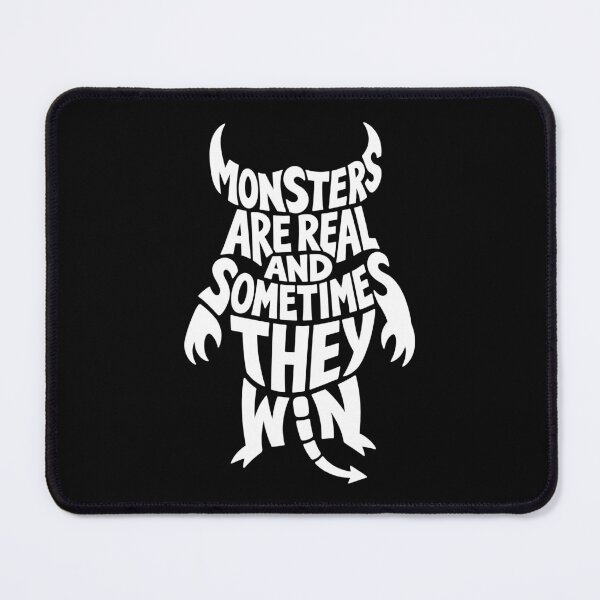 Item preview, Monster Quote Typography T-Shirt | Dark Humor designed and sold by KaurisDigital.