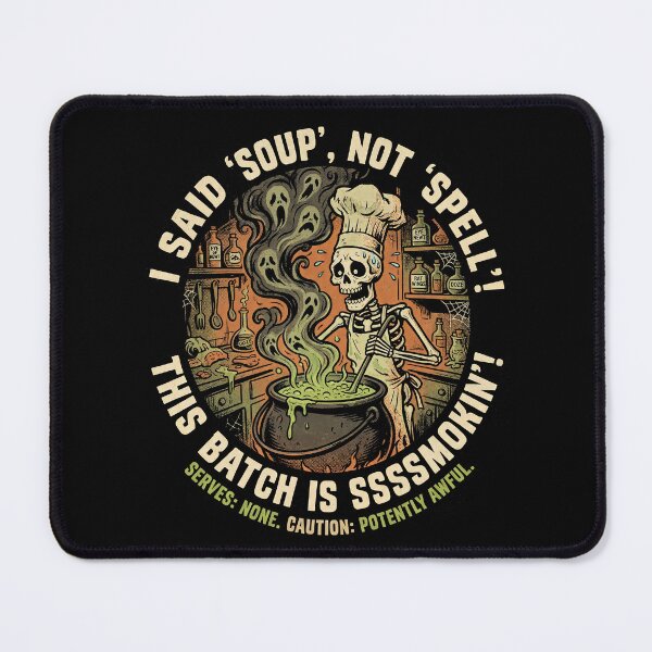 Item preview, Skeleton Chef Brewing a Kitchen Disaster designed and sold by Dream Capsules.