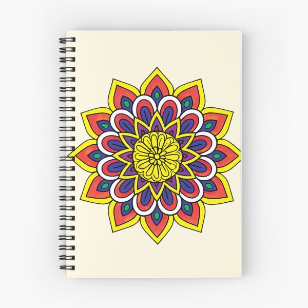 Item preview, Folk Mandala designed and sold by CharlottePlaceArt.