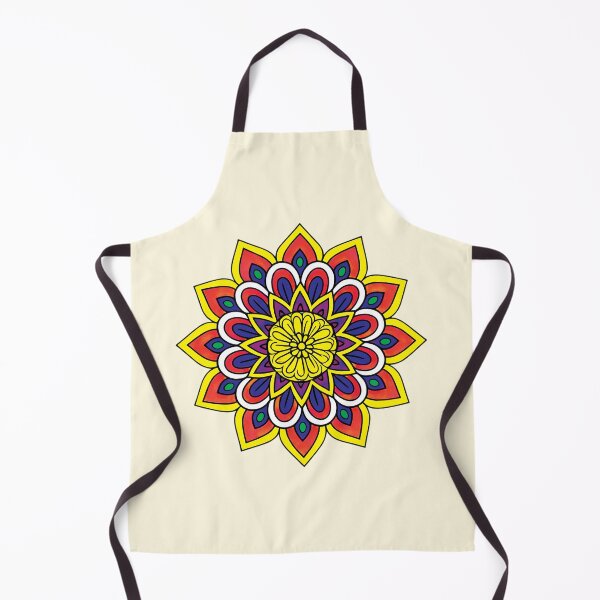 Item preview, Folk Mandala designed and sold by CharlottePlaceArt.