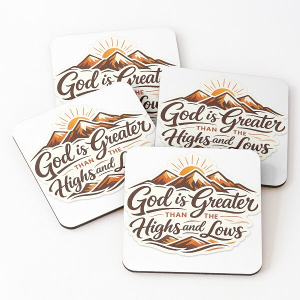 Item preview, God Is Greater Than The Highs And Lows designed and sold by EkaArtShop.