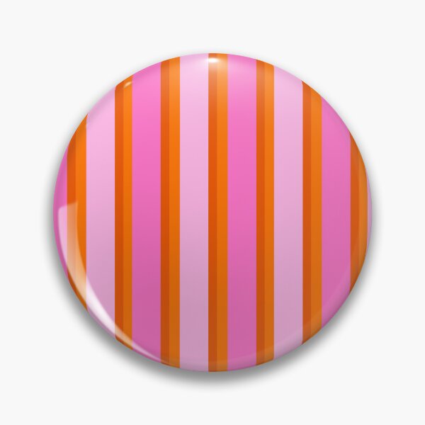 Item preview, Pink with Orange Stripes  designed and sold by OneThreeSix.