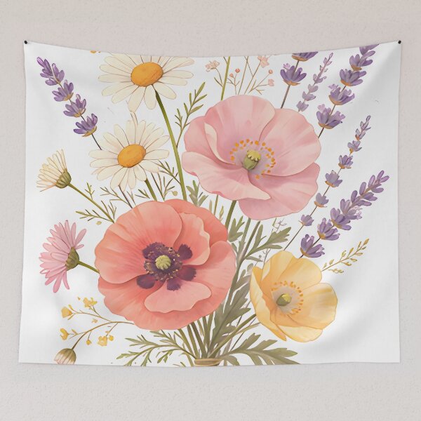 Item preview, Flower Market designed and sold by Elegant Serif Studio.