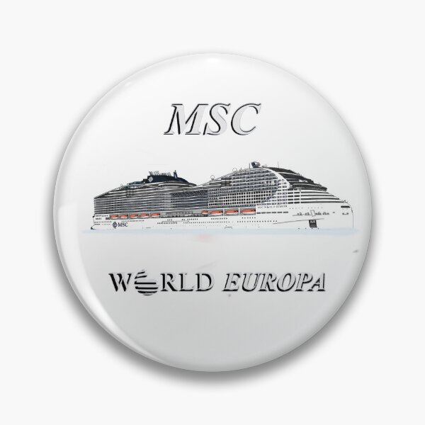 Item preview, MSC World Europa designed and sold by Shipspotter Stahl.