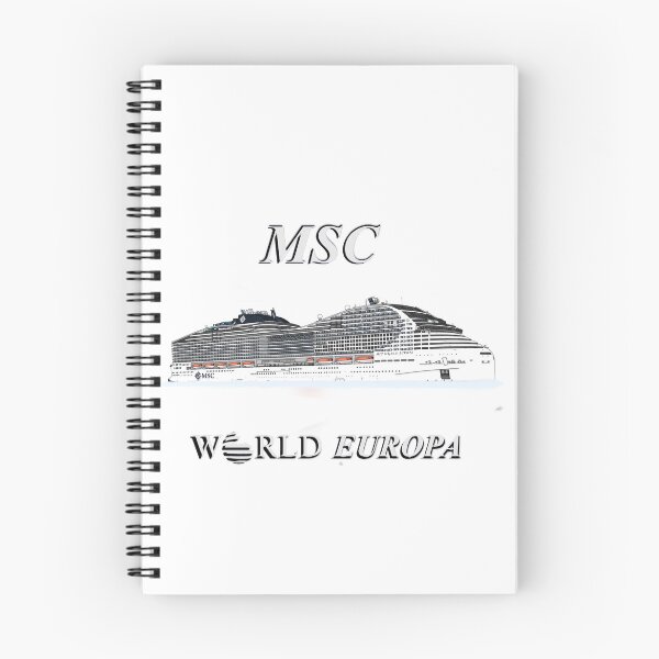 Item preview, MSC World Europa designed and sold by Shipspotter Stahl.