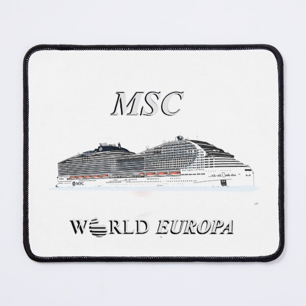 Item preview, MSC World Europa designed and sold by Shipspotter Stahl.