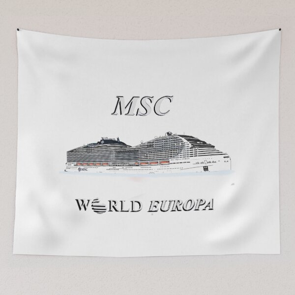 Item preview, MSC World Europa designed and sold by Shipspotter Stahl.
