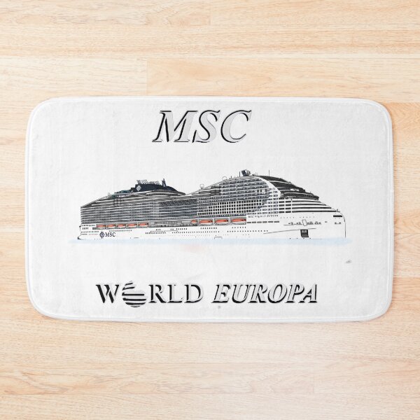 Item preview, MSC World Europa designed and sold by Shipspotter Stahl.