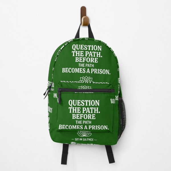 Item preview, Question The Path Before It Becomes A Prison—Soft Stillness. designed and sold by SitInSilence24.
