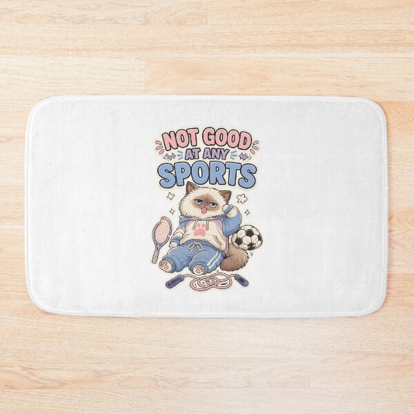 Aperçu de l'œuvre Not Good At Any Sports Funny Lazy Introvert Gift créée et vendue par BigLove Animals.