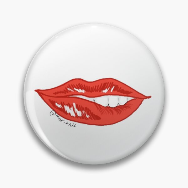 Item preview, Red lips emojis design designed and sold by Mermaso Art.