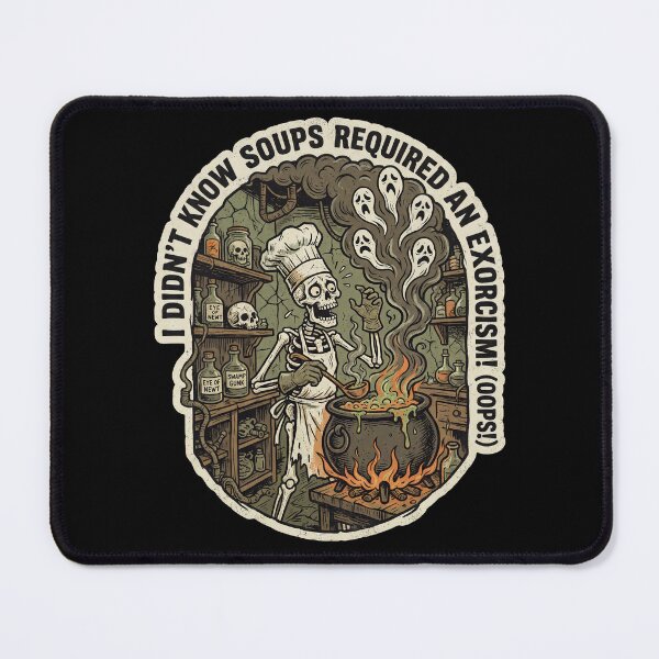 Item preview, Haunted Cauldron Kitchen Skeleton Chef designed and sold by Dream Capsules.