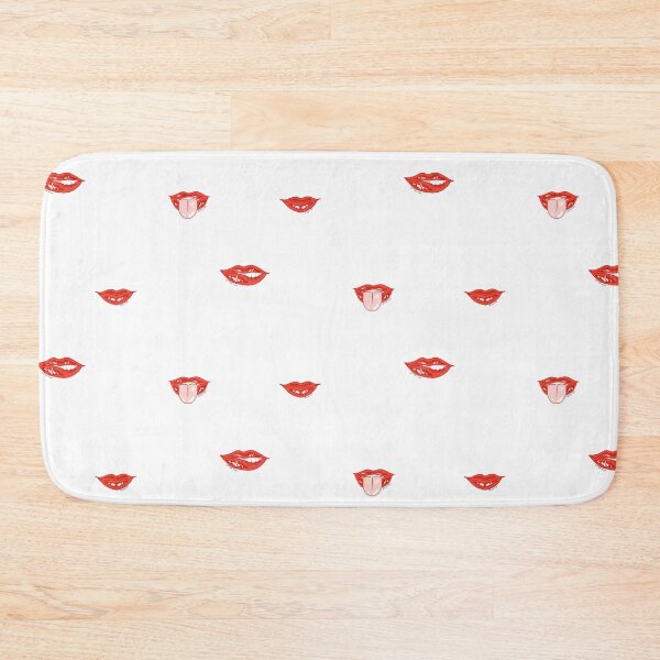 Item preview, Red lips emojis design designed and sold by Mermaso Art.