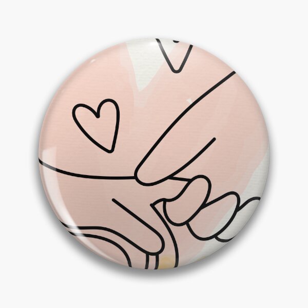 Item preview, Minimalist Holding Hands Line Art - Boho Love and Connection Hearts Poster designed and sold by Mora  Lisa.