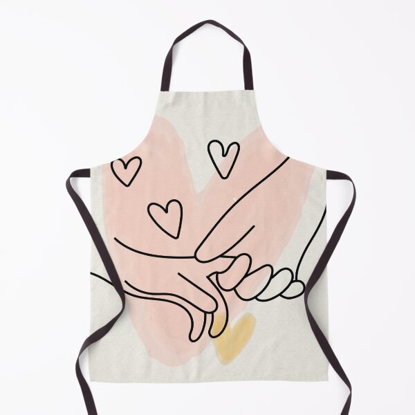Item preview, Minimalist Holding Hands Line Art - Boho Love and Connection Hearts Poster designed and sold by Mora Lisa.
