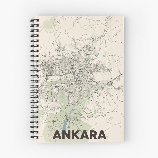 Item preview, Ankara Map designed and sold by MapsNerd.
