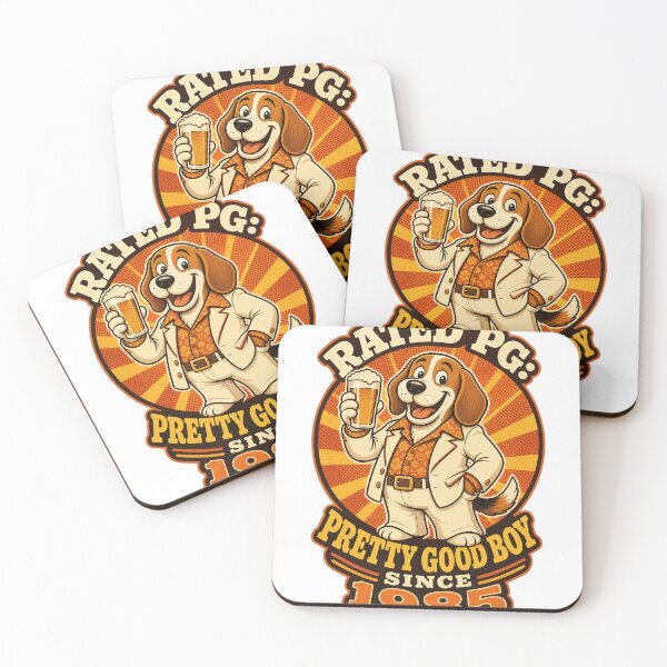 Item preview, Retro Beagle Pub Lover 80s Nostalgia Comedy designed and sold by VisualArtsOasis.