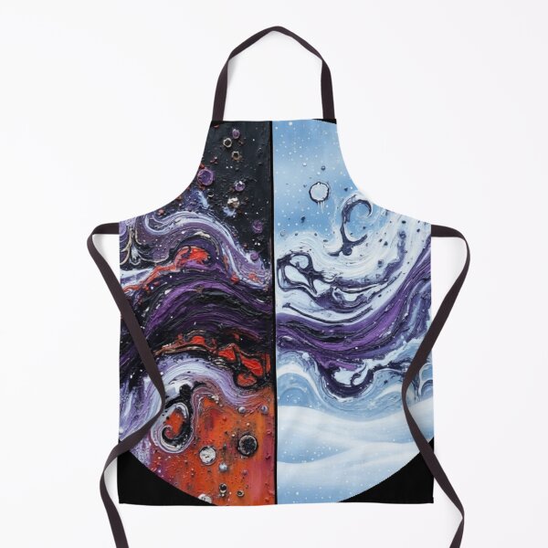 Item preview, cosmic waves snowy winter colorful geometric abstract design designed and sold by SmashingDeals.