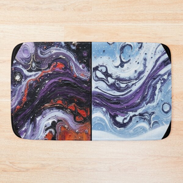 Item preview, cosmic waves snowy winter colorful geometric abstract design designed and sold by SmashingDeals.
