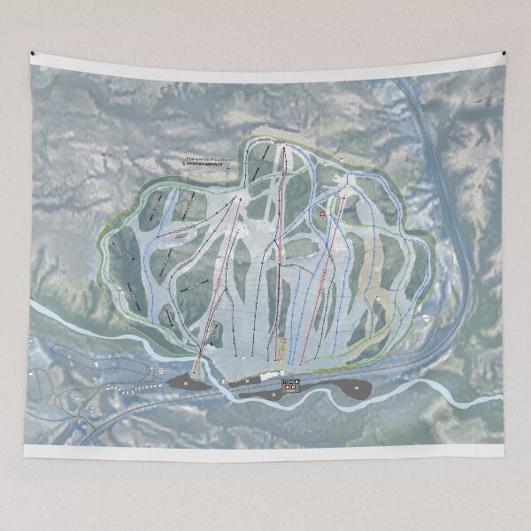 Item preview, Marquette Mountain Resort Trail Map designed and sold by Mapsynergy.