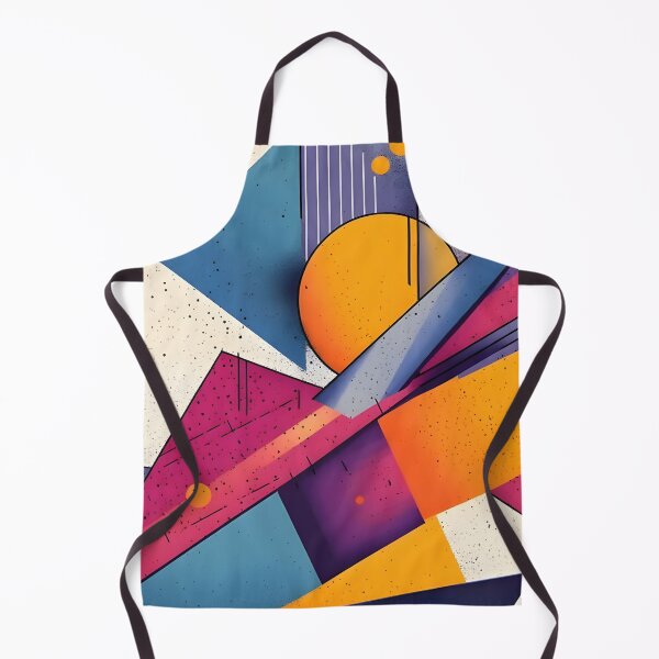 Item preview, Abstract 8 - Geometric Sunset Blocks designed and sold by NikaNavi.