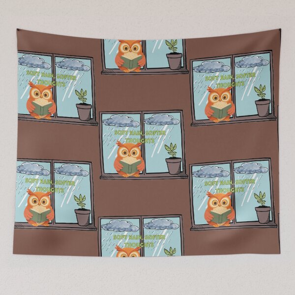 Item preview, Soft rain, softer thoughts designed and sold by creativityisfun.
