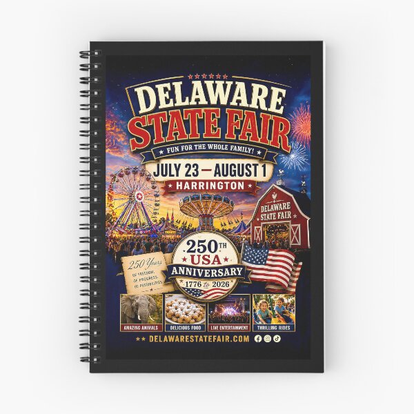 Item preview, DELAWARE STATE FAIR - Celebrating the 250 Aniversary USA 1776 to 2026 designed and sold by DBM Photo Art 1.