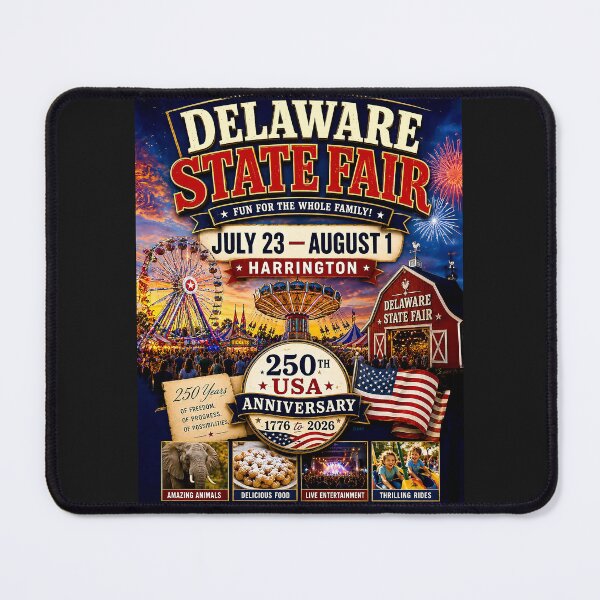 Item preview, DELAWARE STATE FAIR - Celebrating the 250 Aniversary USA 1776 to 2026 designed and sold by DBM Photo Art 1.