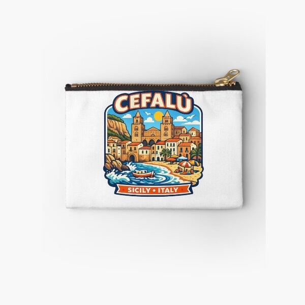 Item preview, Cefalu Sicily Coastal Sticker designed and sold by Imaginarium of Chaos falcon88 .