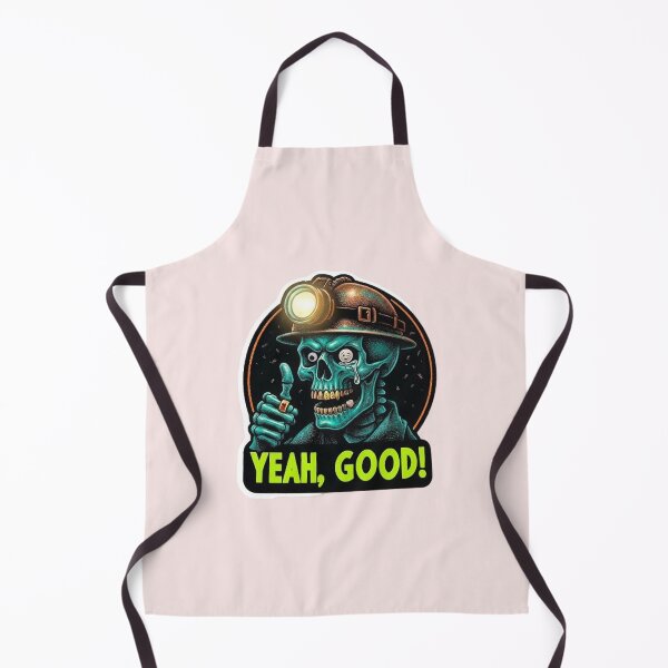 Item preview, Yeah, Good! - Mining Skull Humour designed and sold by WAISLYV.