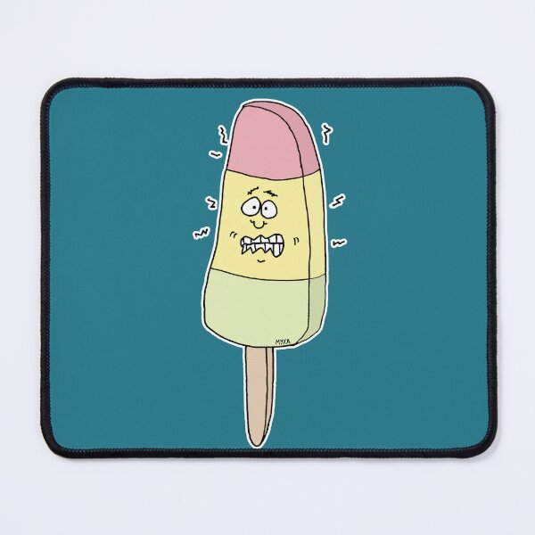 Item preview, Funny Shaking Ice Cream Popsicle Sticker | Cute Frozen Treat Humor designed and sold by MyxaART.