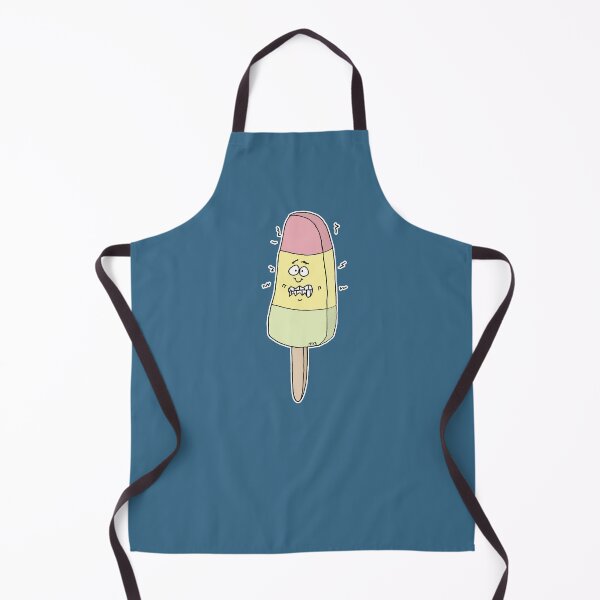 Item preview, Funny Shaking Ice Cream Popsicle Sticker | Cute Frozen Treat Humor designed and sold by MyxaART.