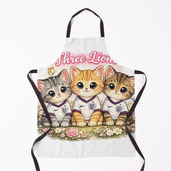 Item preview, Three Lions T-Shirt, Funny England Football cute Cat Tee, World Cup 2026 designed and sold by ToastDesign.