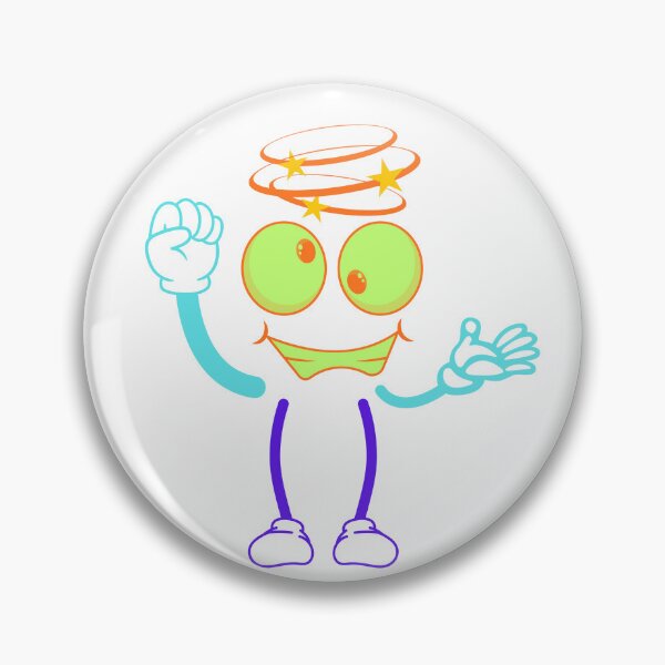 Item preview, Dizzy Cartoon Character- Funny Stars Head Spin designed and sold by CrownINDesign.