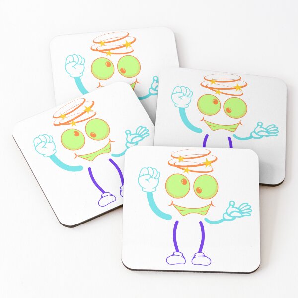 Item preview, Dizzy Cartoon Character- Funny Stars Head Spin designed and sold by CrownINDesign.