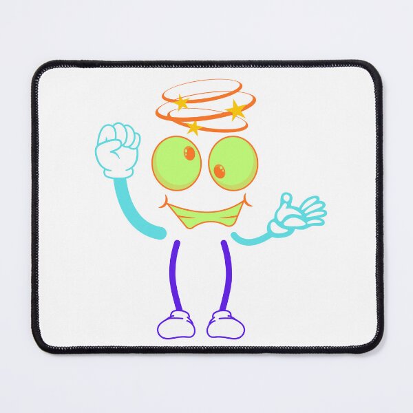 Item preview, Dizzy Cartoon Character- Funny Stars Head Spin designed and sold by CrownINDesign.